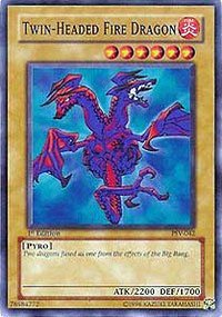 Twin-Headed Fire Dragon - PSV-042 - Common - 1st Edition