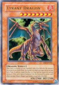 Tyrant Dragon - DB2-EN151 - Ultra Rare - Unlimited