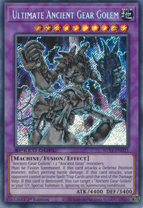 Ultimate Ancient Gear Golem - SGX1-END21 - Secret Rare - 1st Edition