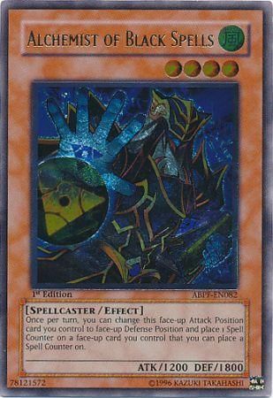 Alchemist of Black Spells - Ultimate - ABPF-EN082 - Ultimate Rare - 1st