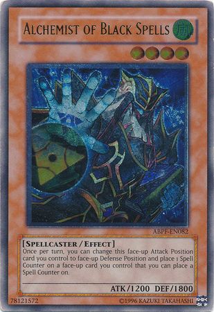 Alchemist of Black Spells - Ultimate - ABPF-EN082 - Ultimate Rare - Unlimited