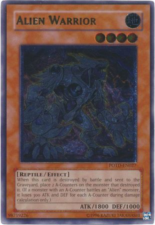 Alien Warrior - POTD-EN027 - Ultimate Rare - Unlimited