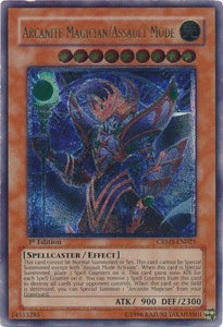 Arcanite Magician/Assault Mode - CRMS-EN021 - Ultimate Rare - 1st Edition