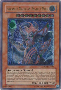 Arcanite Magician/Assault Mode - CRMS-EN021 - Ultimate Rare - Unlimited