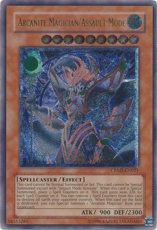 Arcanite Magician/Assault Mode - CRMS-EN021 - Ultimate Rare - Unlimited