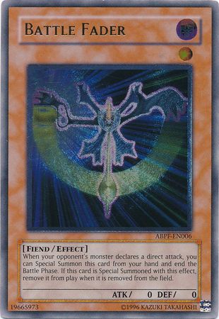 Battle Fader - Ultimate - ABPF-EN006 - Ultimate Rare - Unlimited