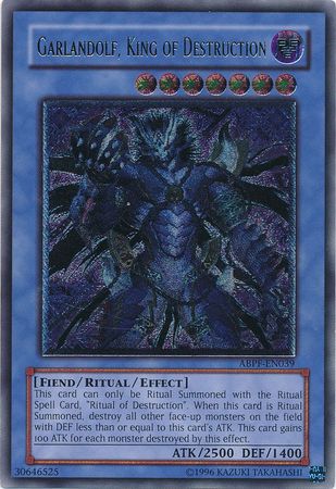 Garlandolf, King of Destruction - Ultimate - ABPF-EN039 - Ultimate Rare - Unlimited