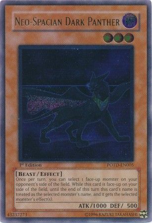 Neo-Spacian Dark Panther - POTD-EN005 - Ultimate Rare - 1st