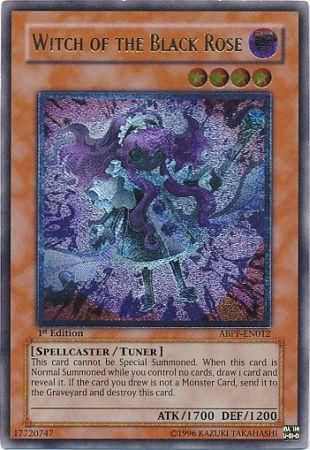 Witch of the Black Rose - Ultimate - ABPF-EN012 - Ultimate Rare - 1st