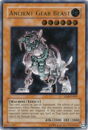 Ancient Gear Beast - TLM-EN007 - Ultimate Rare - Unlimited