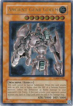 Ancient Gear Golem - TLM-EN006 - Ultimate Rare - Unlimited