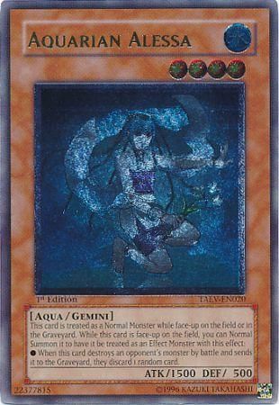 Aquarian Alessa - TAEV-EN020 - Ultimate Rare - 1st Edition