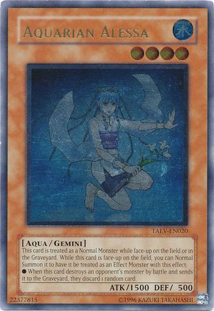 Aquarian Alessa - TAEV-EN020 - Ultimate Rare - Unlimited