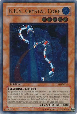 B.E.S. Crystal Core - CRV-EN021 - Ultimate Rare - Unlimited