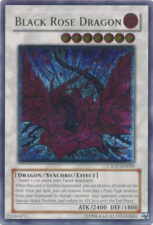 Black Rose Dragon - CSOC-EN039 - Ultimate Rare - Unlimited