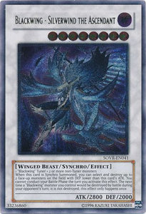 Blackwing - Silverwind the Ascendant - Ultimate - SOVR-EN041 - Ultimate Rare - Unlimited