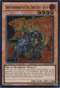 Brotherhood of the Fire Fist - Bear - CBLZ-EN024 - Ultimate Rare - Unlimited