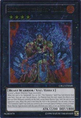 Brotherhood of the Fire Fist - Tiger King - CBLZ-EN048 - Ultimate Rare - Unlimited