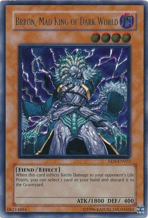 Brron, Mad King of Dark World - EEN-EN022 - Ultimate Rare - Unlimited