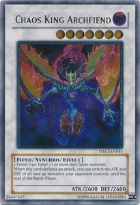 Chaos King Archfiend - Ultimate - TSHD-EN041 - Ultimate Rare - Unlimited