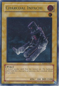 Charcoal Inpachi - SOD-EN001 - Ultimate Rare - Unlimited