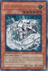 Cyber Barrier Dragon - SOI-EN006 - Ultimate Rare - 1st Edition