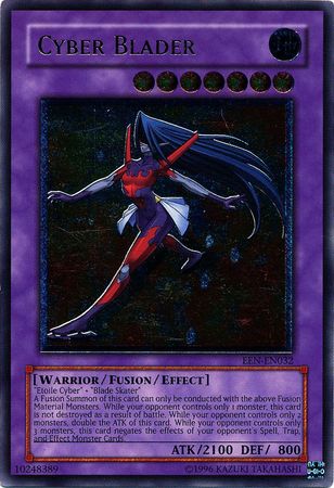 Cyber Blader - EEN-EN032 - Ultimate Rare - Unlimited