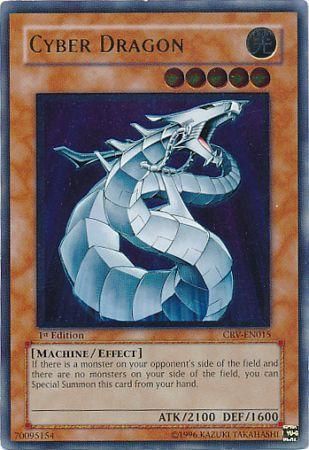 Cyber Dragon - CRV-EN015 - Ultimate Rare - 1st Edition