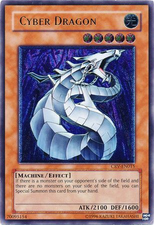 Cyber Dragon - CRV-EN015 - Ultimate Rare - Unlimited