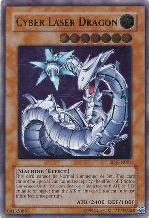 Cyber Laser Dragon - SOI-EN007 - Ultimate Rare - Unlimited