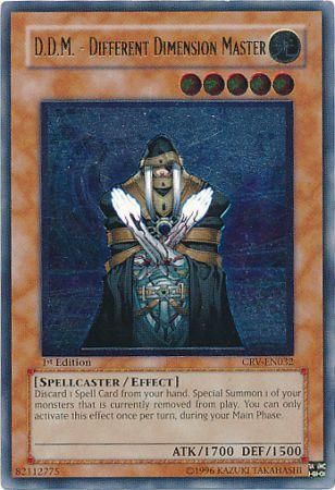 D.D.M. - Different Dimension Master - CRV-EN032 - Ultimate Rare - 1st Edition