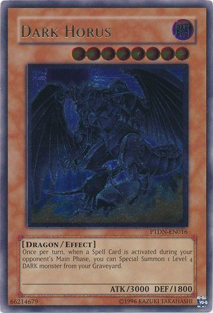 Dark Horus - PTDN-EN016 - Ultimate Rare - Unlimited