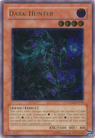 Dark Hunter - TDGS-EN033 - Ultimate Rare - Unlimited