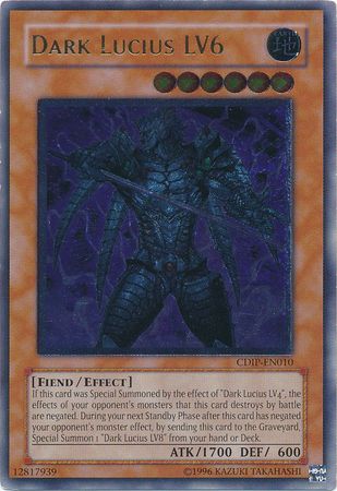 Dark Lucius LV6 - CDIP-EN010 - Ultimate Rare - Unlimited