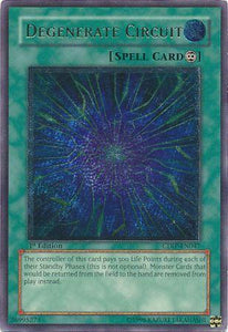 Degenerate Circuit - CDIP-EN047 - Ultimate Rare - 1st Edition