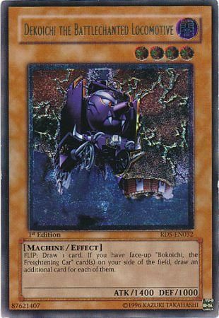 Dekoichi the Battlechanted Locomotive - Ultimate - RDS-EN032 - Ultimate Rare - 1st