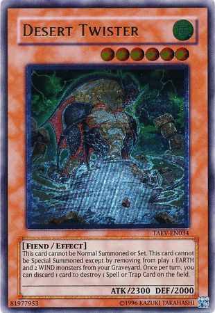 Desert Twister - TAEV-EN034 - Ultimate Rare - Unlimited