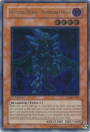 Destiny Hero - Diamond Dude - EOJ-EN003 - Ultimate Rare - 1st Edition