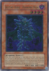 Destiny Hero - Diamond Dude - EOJ-EN003 - Ultimate Rare - Unlimited