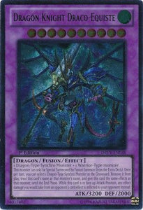 Dragon Knight Draco-Equeste - Ultimate - DREV-EN038 - Ultimate Rare - 1st