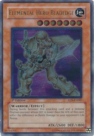 Elemental Hero Bladedge - EEN-EN007 - Ultimate Rare - 1st Edition