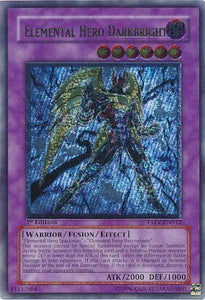 Elemental Hero Darkbright - TAEV-EN042 - Ultimate Rare - 1st Edition