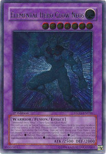 Elemental Hero Glow Neos - STON-EN036 - Ultimate Rare - 1st Edition