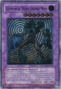 Elemental Hero Grand Neos - STON-EN035 - Ultimate Rare - Unlimited