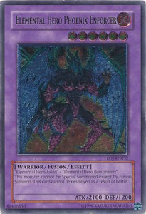 Elemental Hero Phoenix Enforcer - EOJ-EN032 - Ultimate Rare - Unlimited