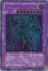 Elemental Hero Shining Phoenix Enforcer - EOJ-EN033 - Ultimate Rare - 1st Edition