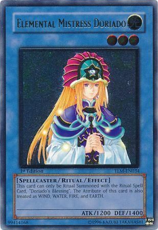 Elemental Mistress Doriado - TLM-EN034 - Ultimate Rare - 1st Edition