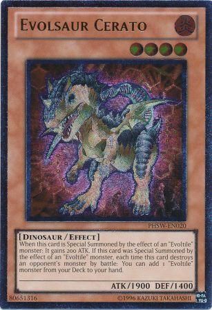 Evolsaur Cerato - PHSW-EN020 - Ultra Rare - Unlimited