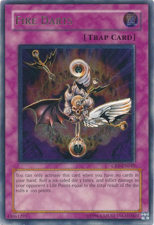 Fire Darts - CRV-EN049 - Ultimate Rare - Unlimited