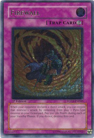 Firewall - FOTB-EN060 - Ultimate Rare - 1st Edition